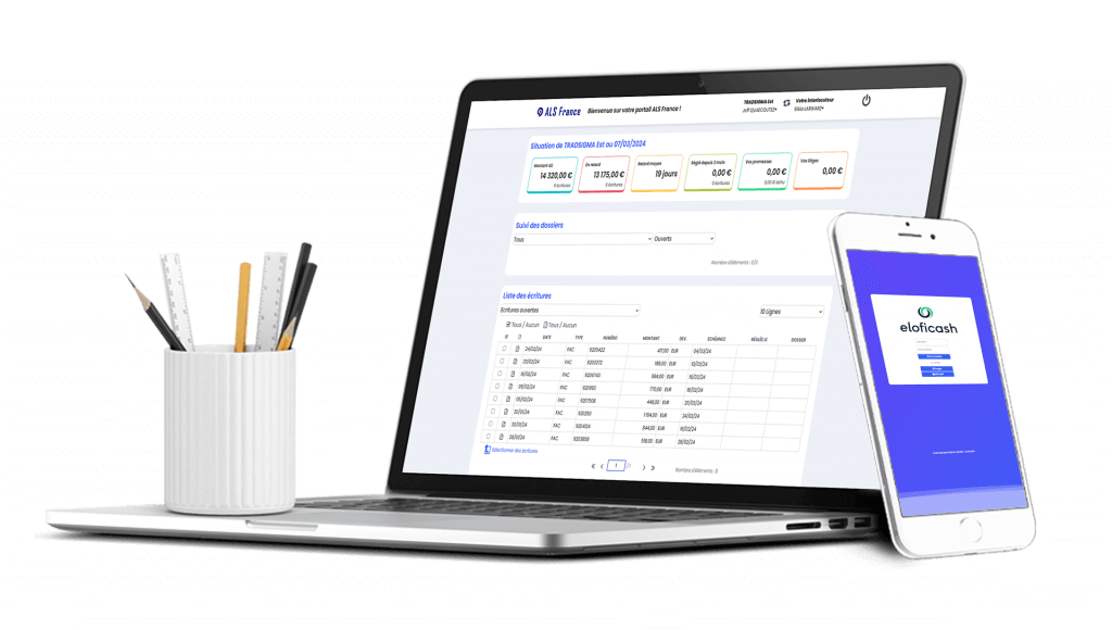 Eloficash Portail Client | Logiciel de recouvrement