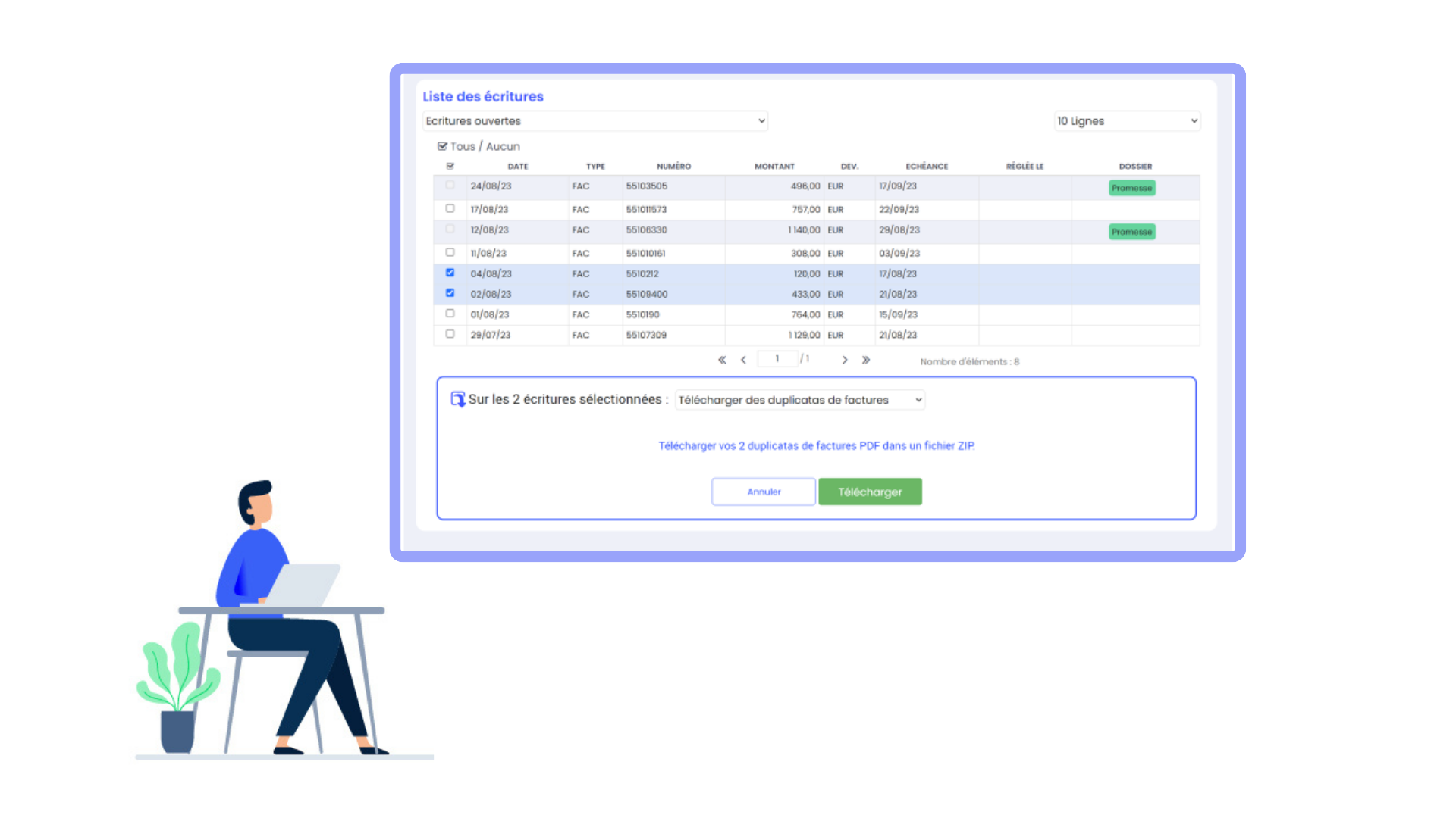 duplicata-factures-portail-client-eloficash